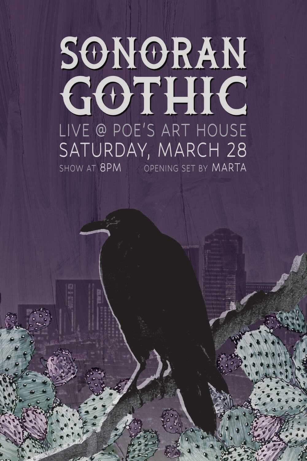 Sonoran Gothic Live @ Poe's Art House, Tucson AZ