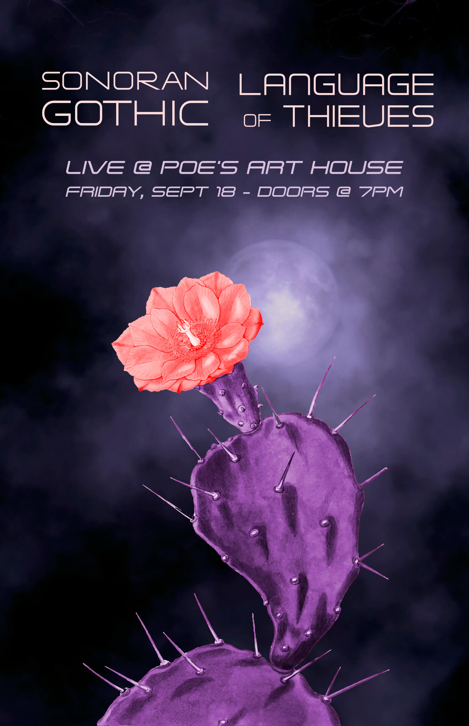 Sonoran Gothic Live @ Poe's Art House, Tucson AZ