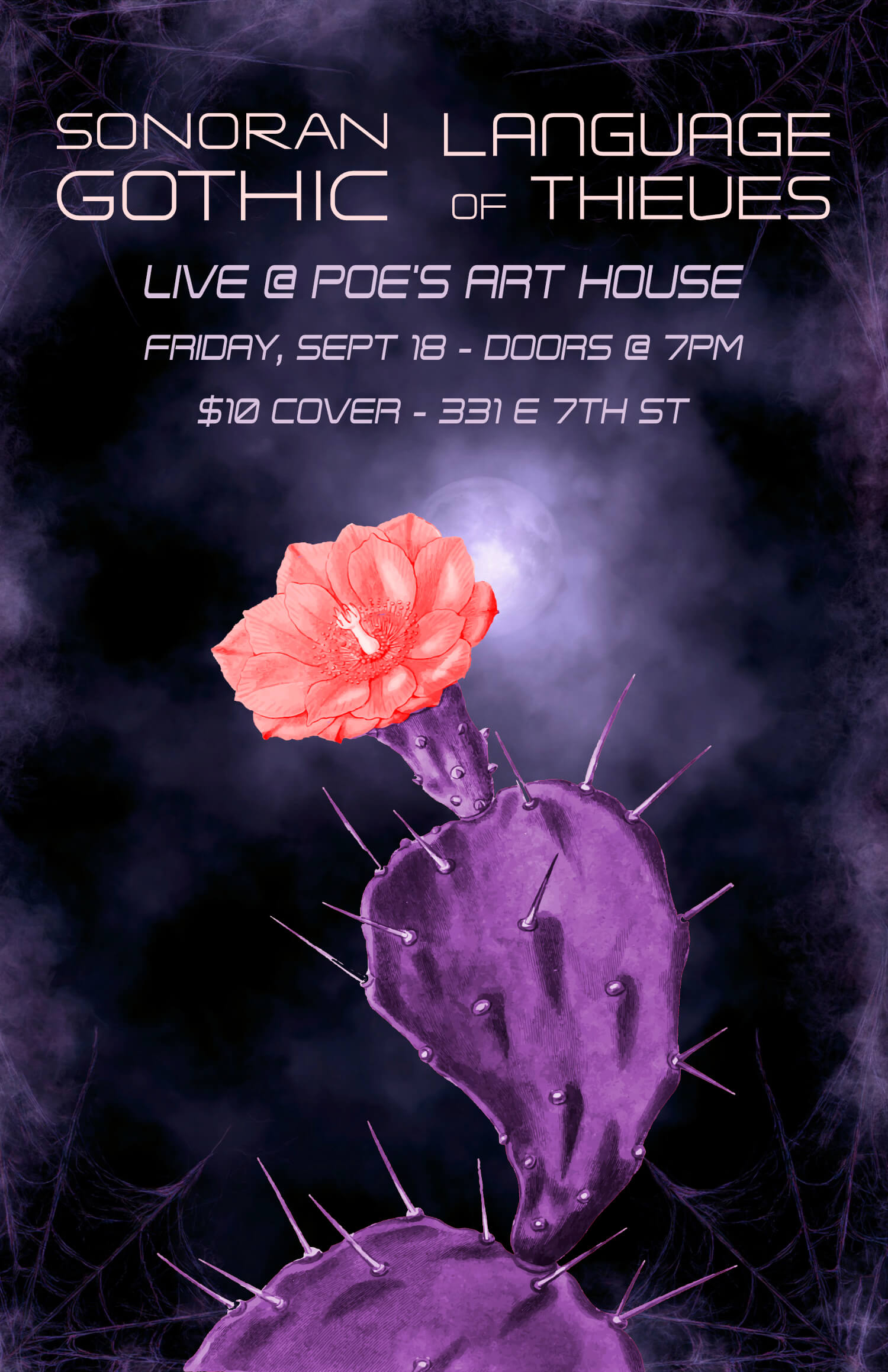 Sonoran Gothic Live @ Poe's Art House, Tucson AZ